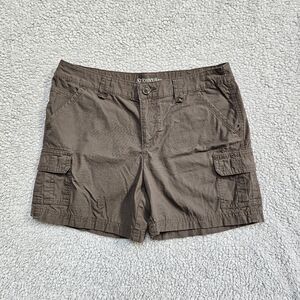 St. John's Bay Women's Brown Cargo Shorts